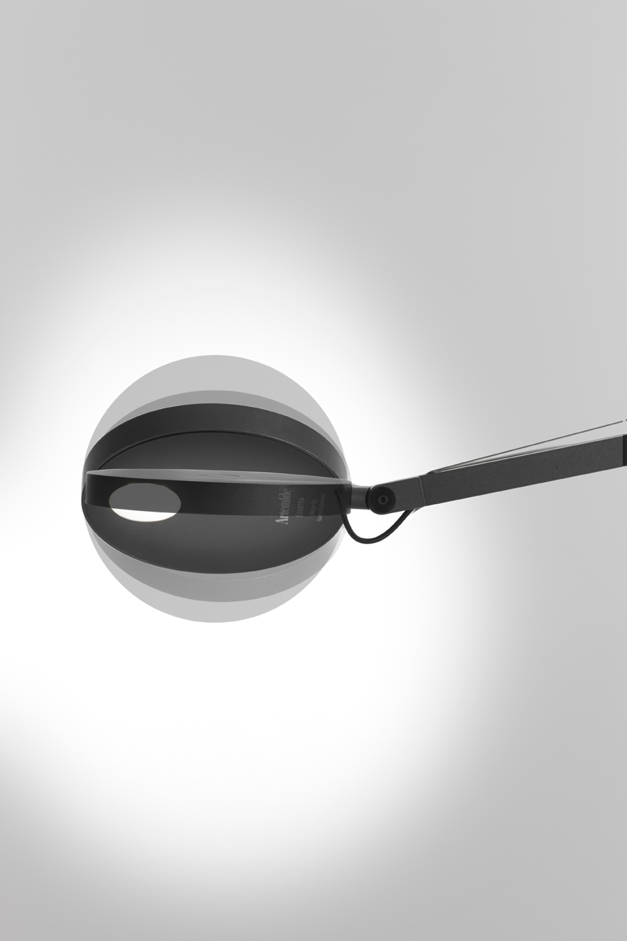 Demetra Micro Wall wall lamp 2700K anthracite grey Artemide