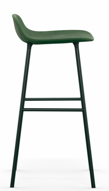 Form Barstool  H 75 cm Steel Upholstered Normann Copenhagen