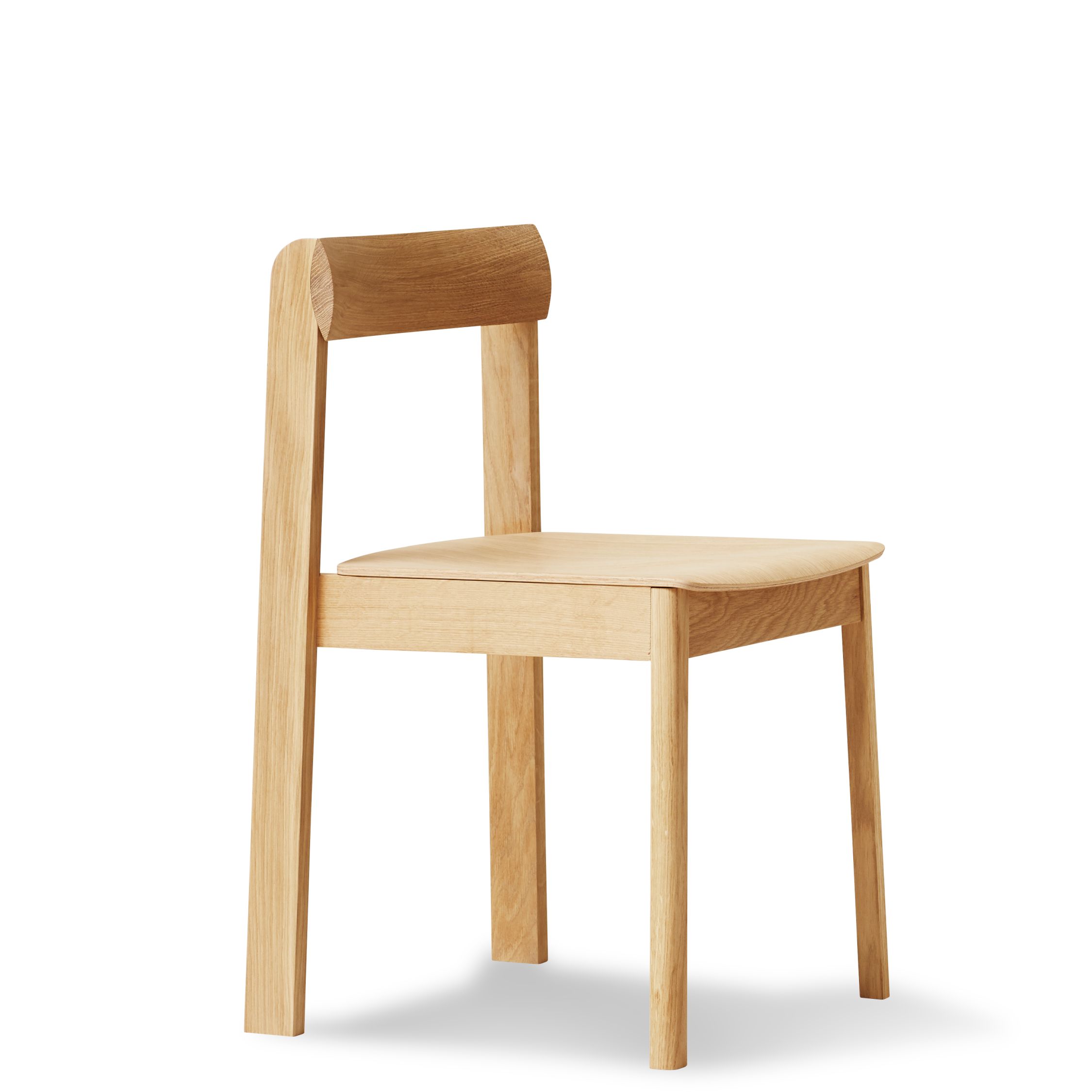 Blueprint Chair white oiled oak Form & Refine