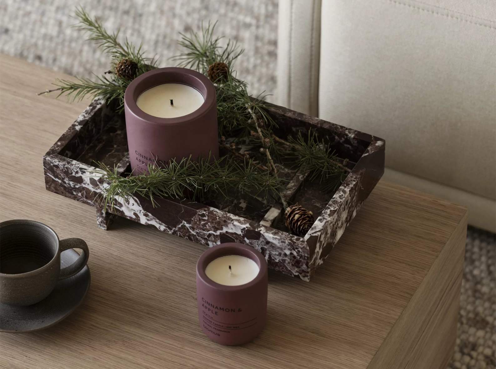 Abento marble tray Blomus