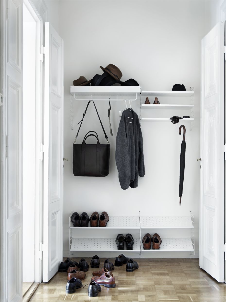 Single Shoe Rack W 58 cm String Furniture  
