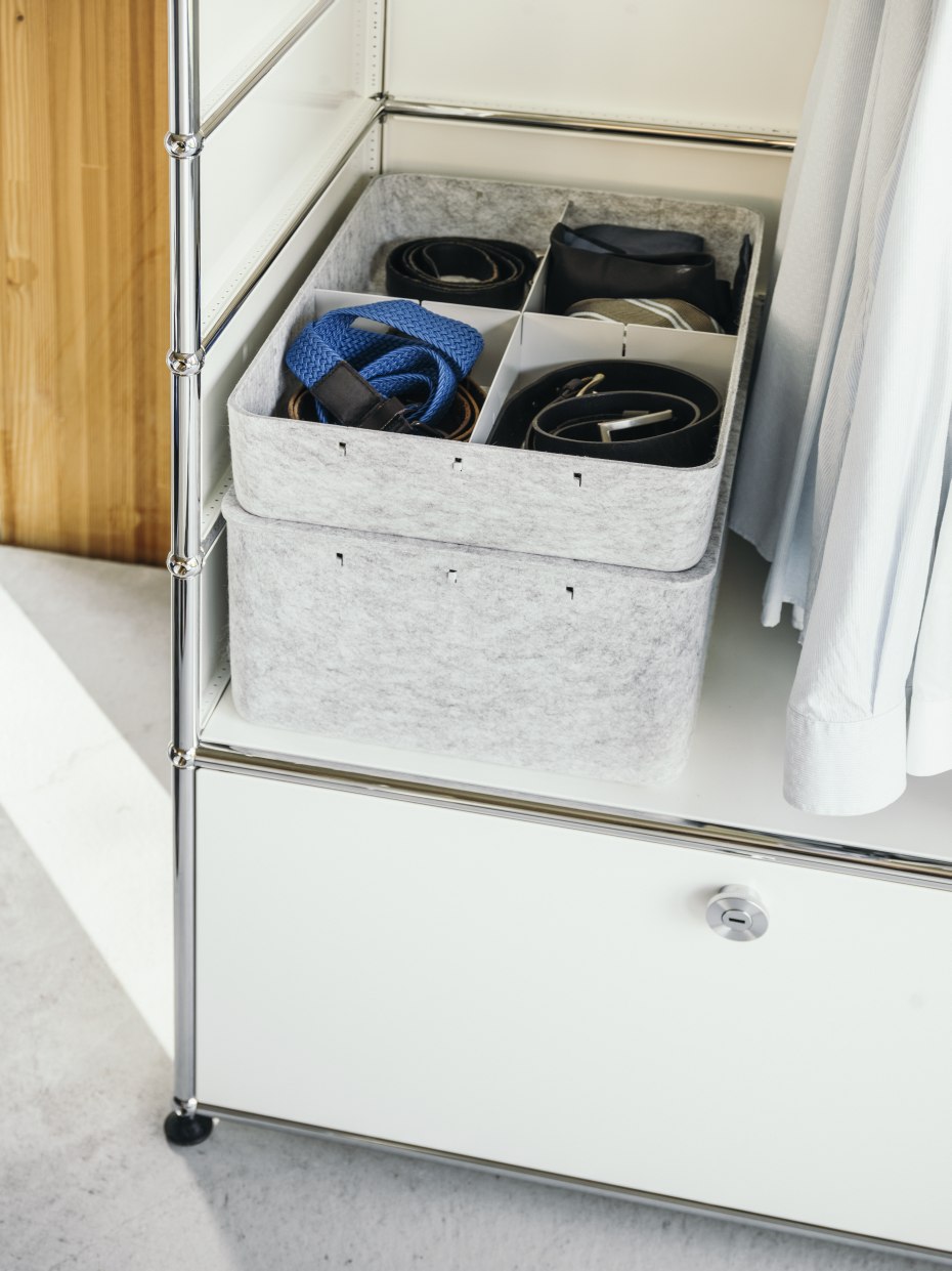 USM Haller Inos Box high with tray
