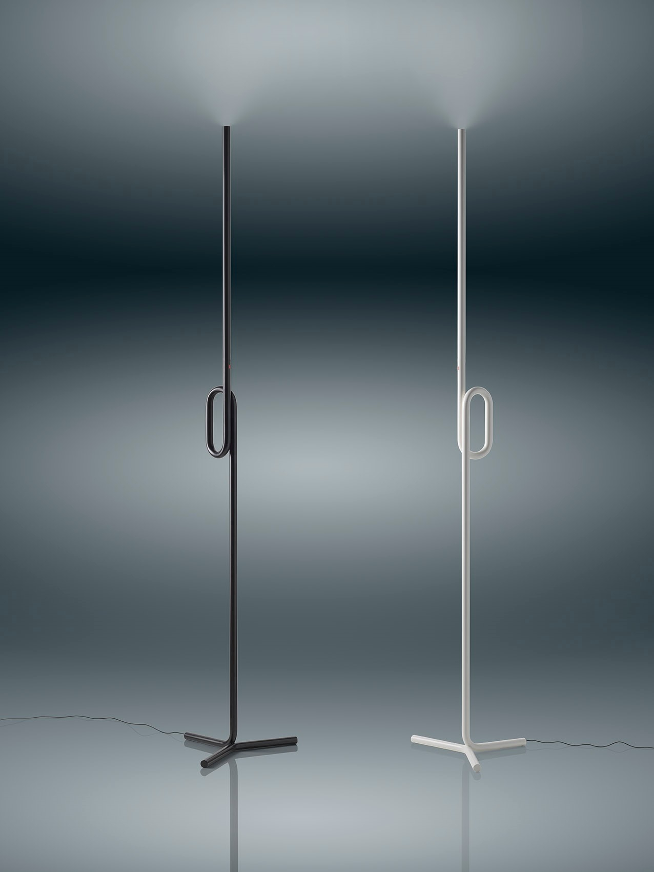 Tobia LED Floor lamp Foscarini Black