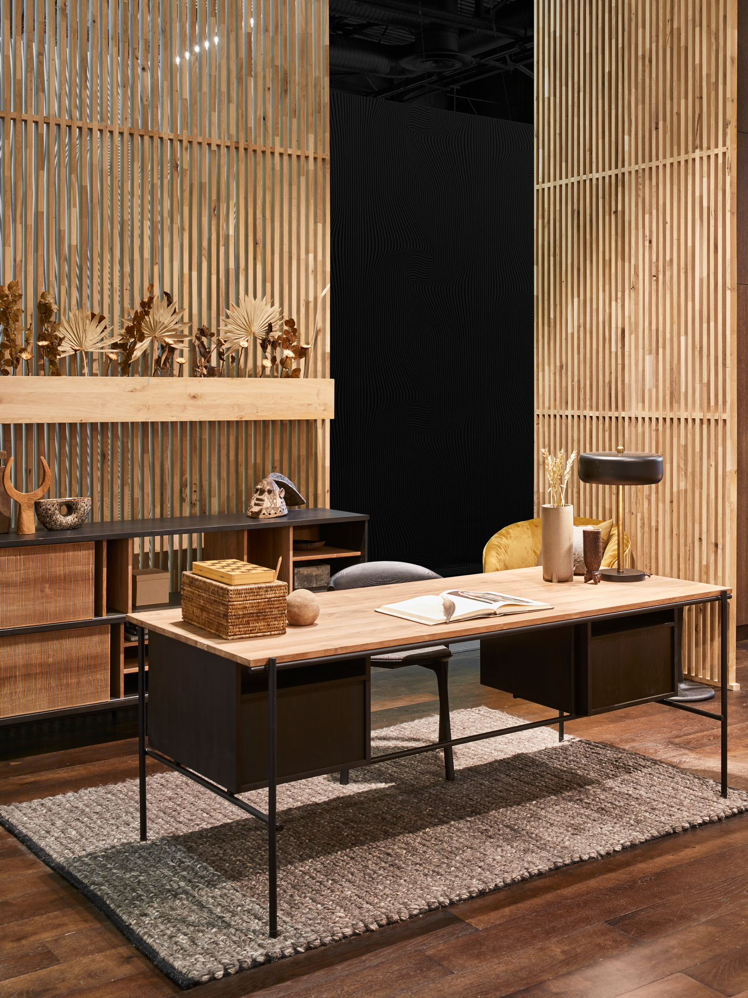 Oscar Writing Desk - 2 Drawers Ethnicraft