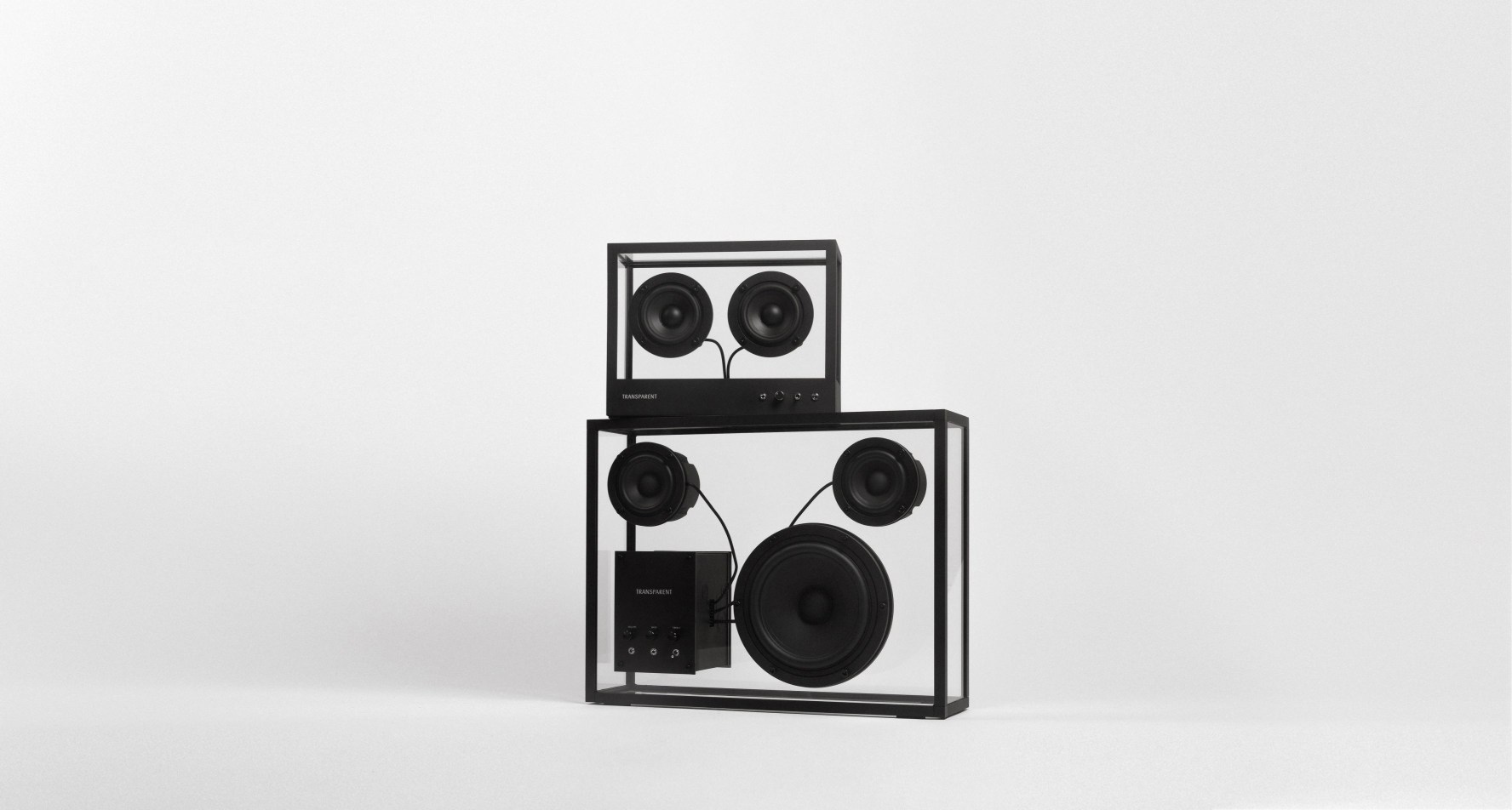 Transparent loudspeaker Transparent