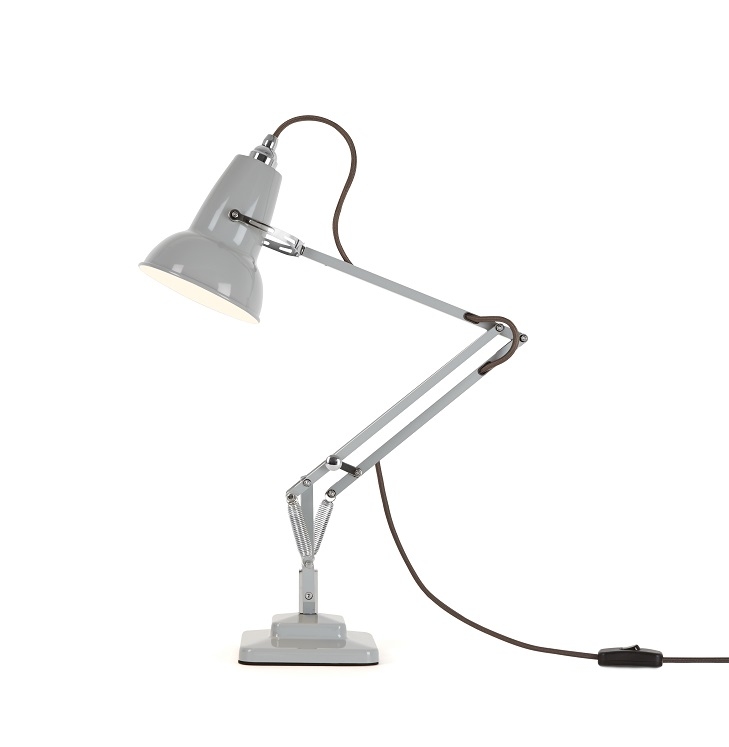 Original 1227 Mini Desk Lamp Anglepoise, Anglepoise Original 1227 Mini Table Lamp Linen White