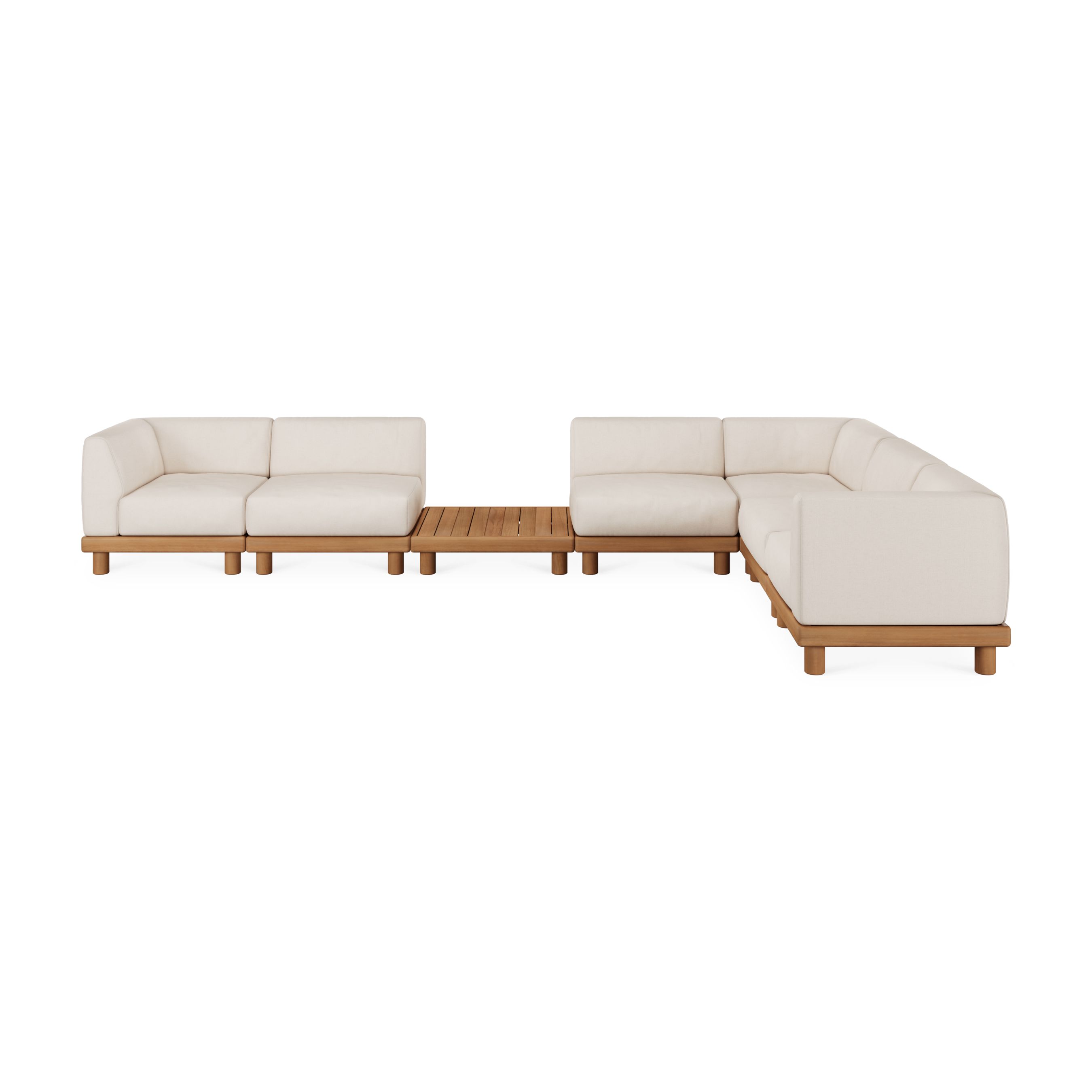 Monocle outdoor coffee table Ethnicraft