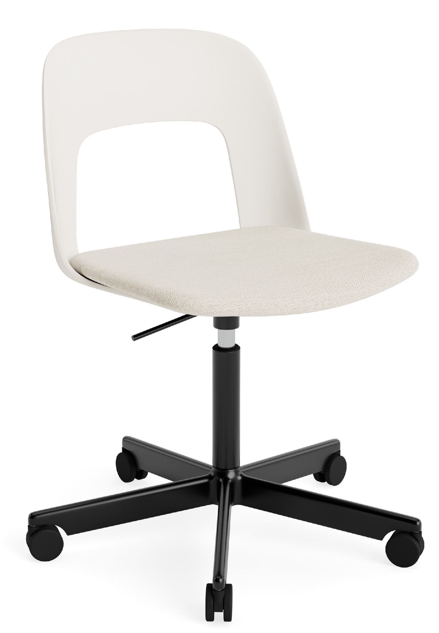Layout Side Chair 143 5-star swivel base chair Hay   