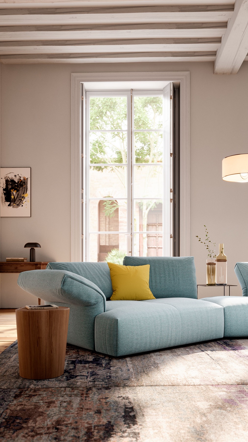 Molamisa Freestanding sofa 2-seater Walter Knoll