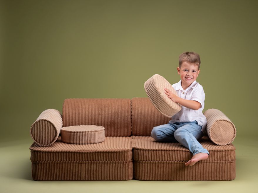 Children's play sofa wide cord Wigiwama