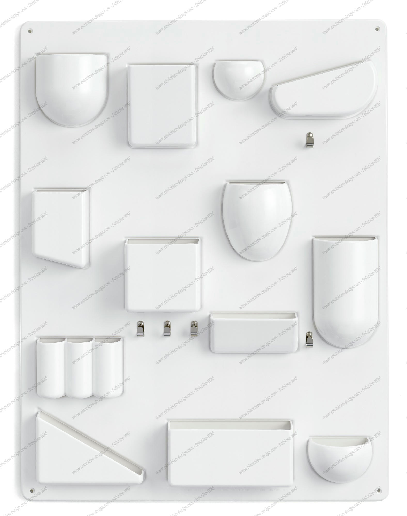Uten.Silo / Utensilo II Ordnungssystem Vitra-weiß SINGLE PIECES