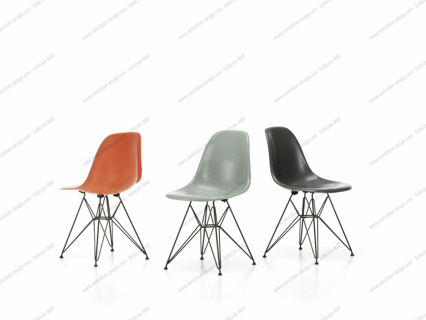 Eames Fibreglass Chair DSR Chair Vitra