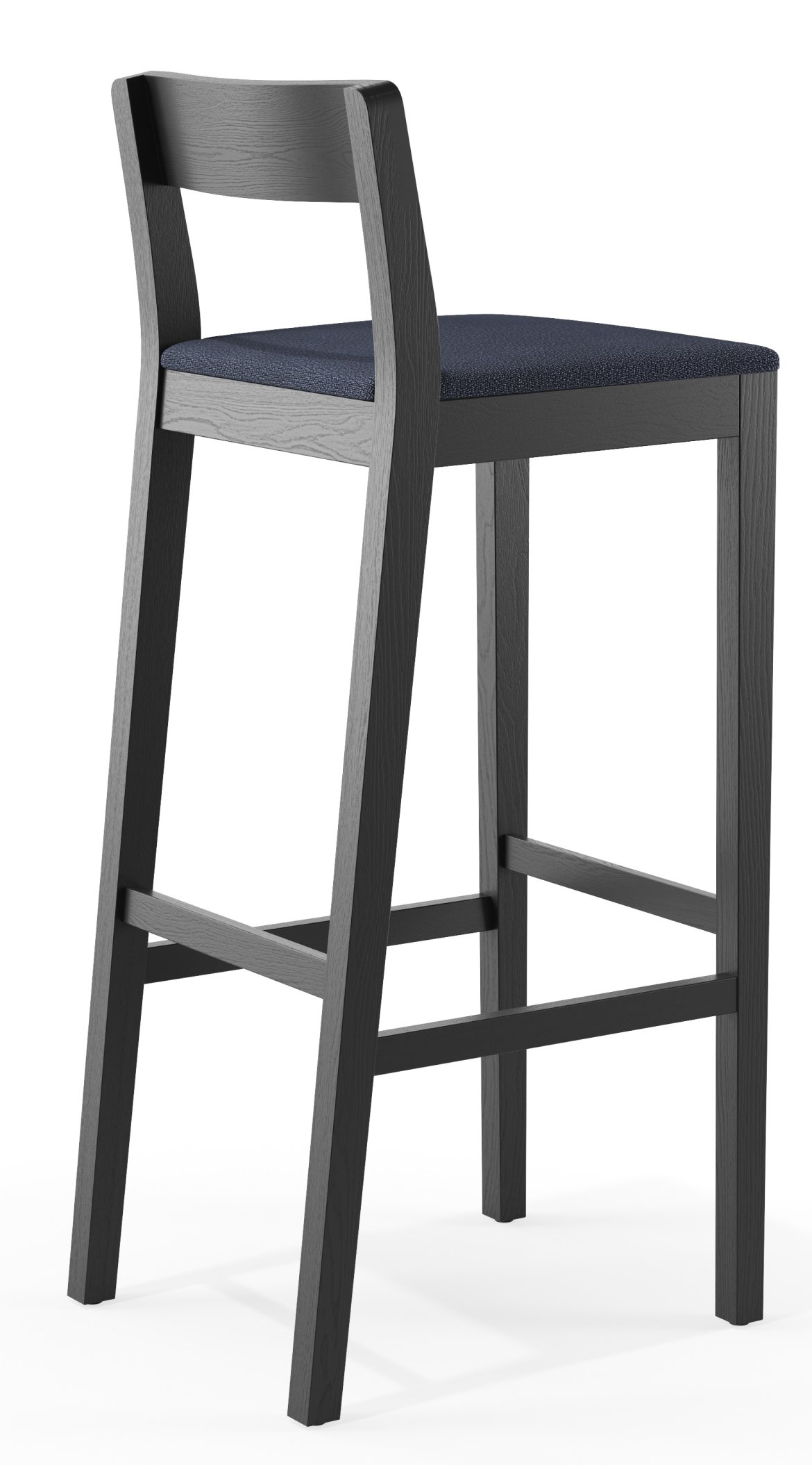 Sit Wood Bar Stool with Seat Cushion Zeitraum Sit Wood Bar Stool with Seat Cushion Zeitraum