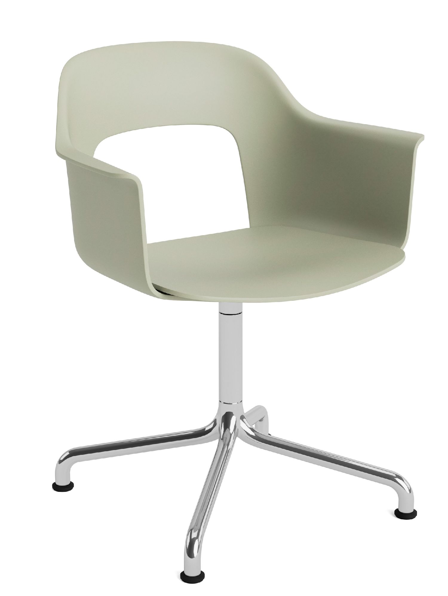 Layout Armchair 251 Armchair 4-star base swivel base with curved base Hay  