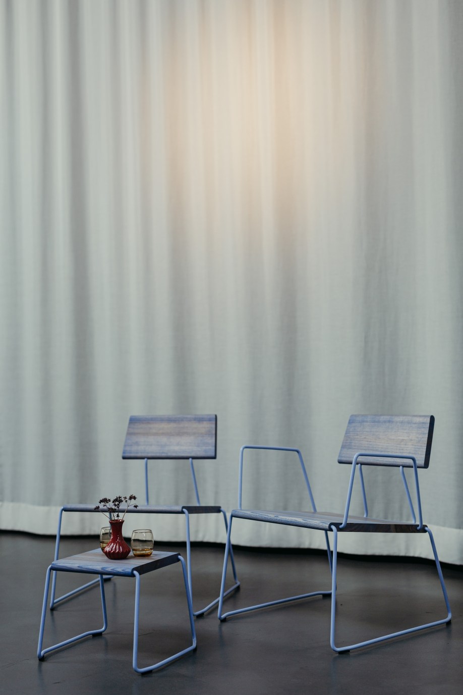D:008 Lounge Chair with Armrests Fuchs & Habicht