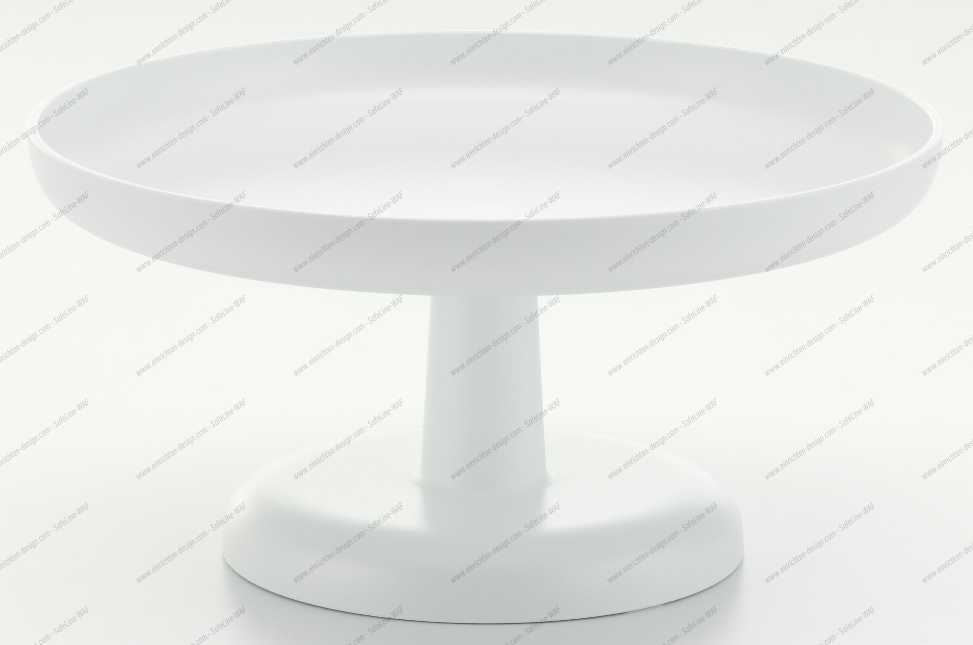 Weisses High Tray Tablett von Vitra, modernes Design für Wohnzimmer und Küche.
