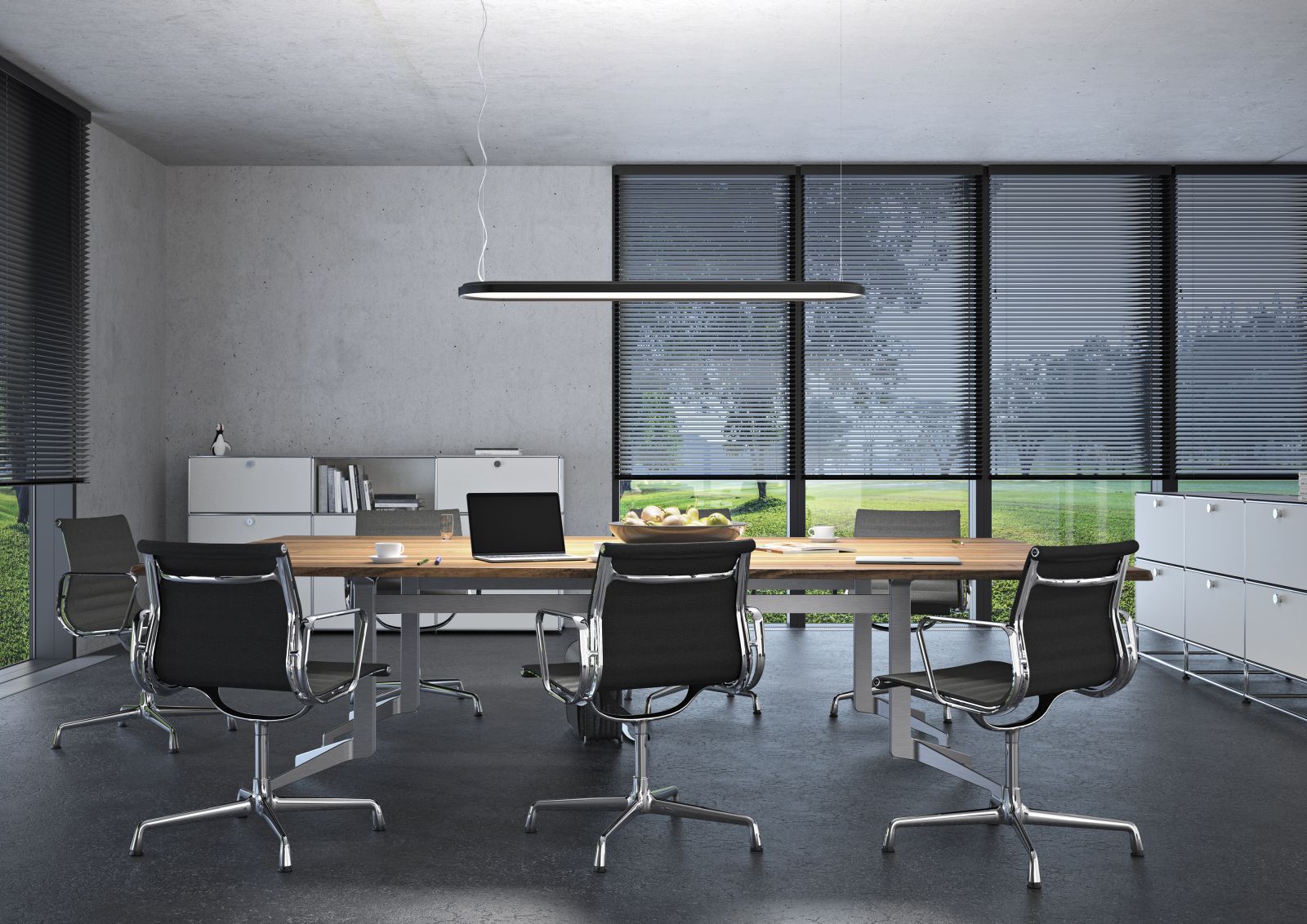 Kido Pendant lamp 150cm white 3000K Belux