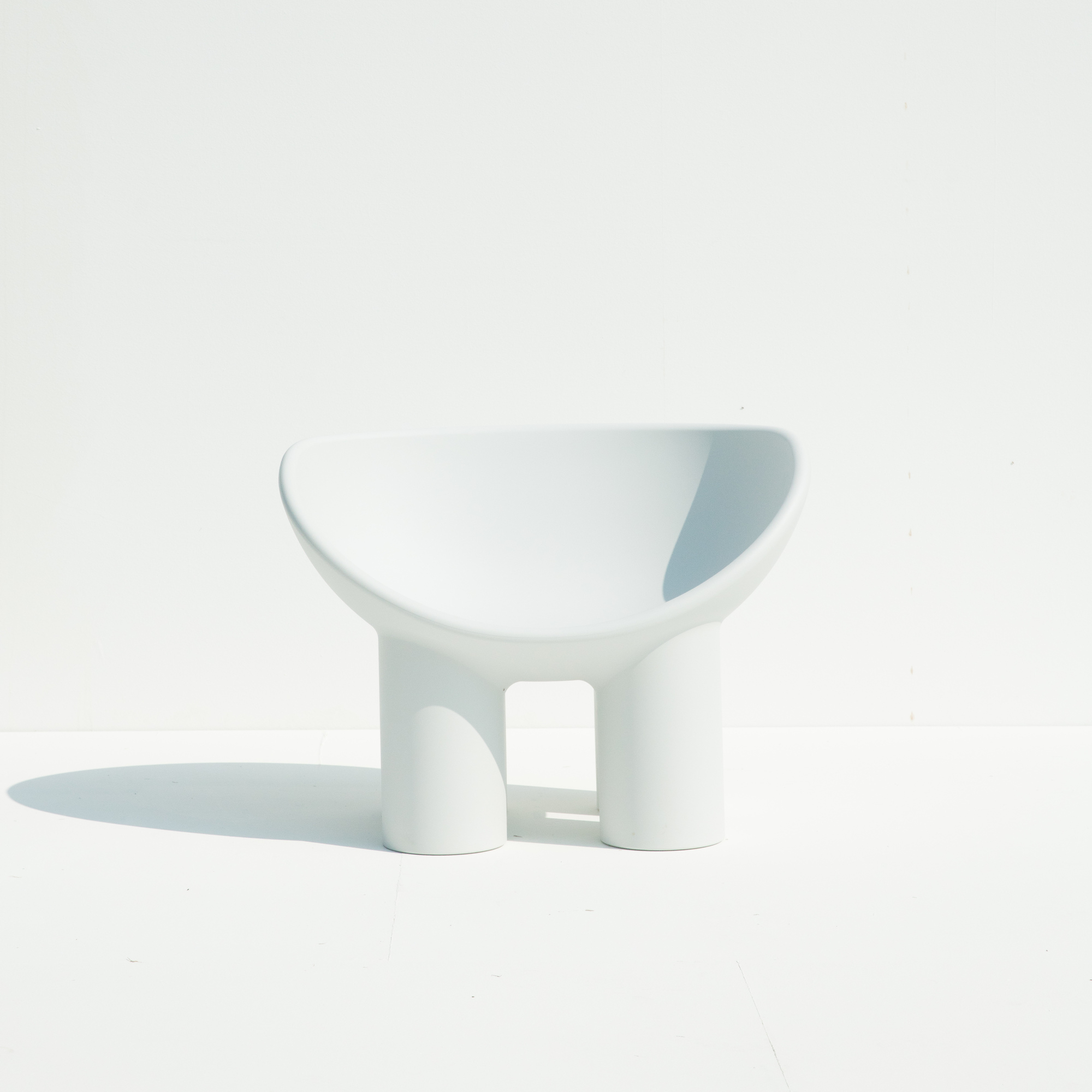 Roly Poly Armchair Driade Concrete