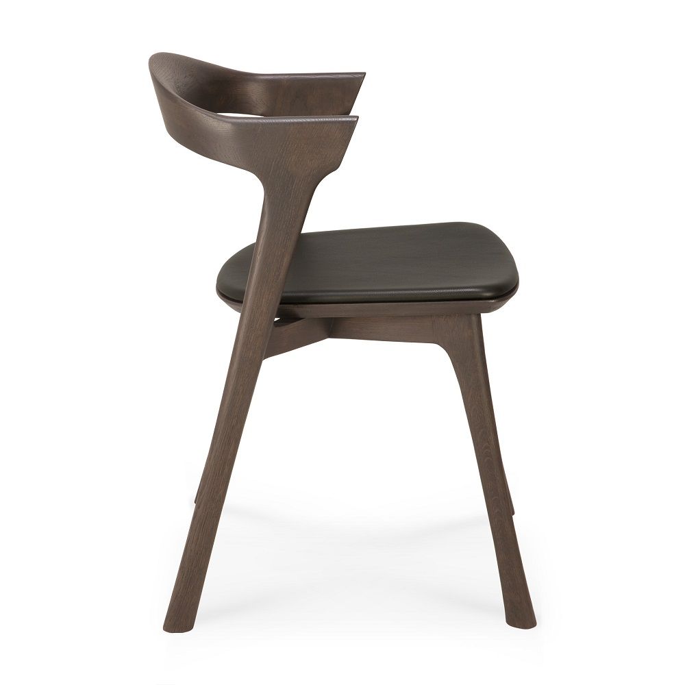 Bok Chair Oak brown / Leather brown Ethnicraft 