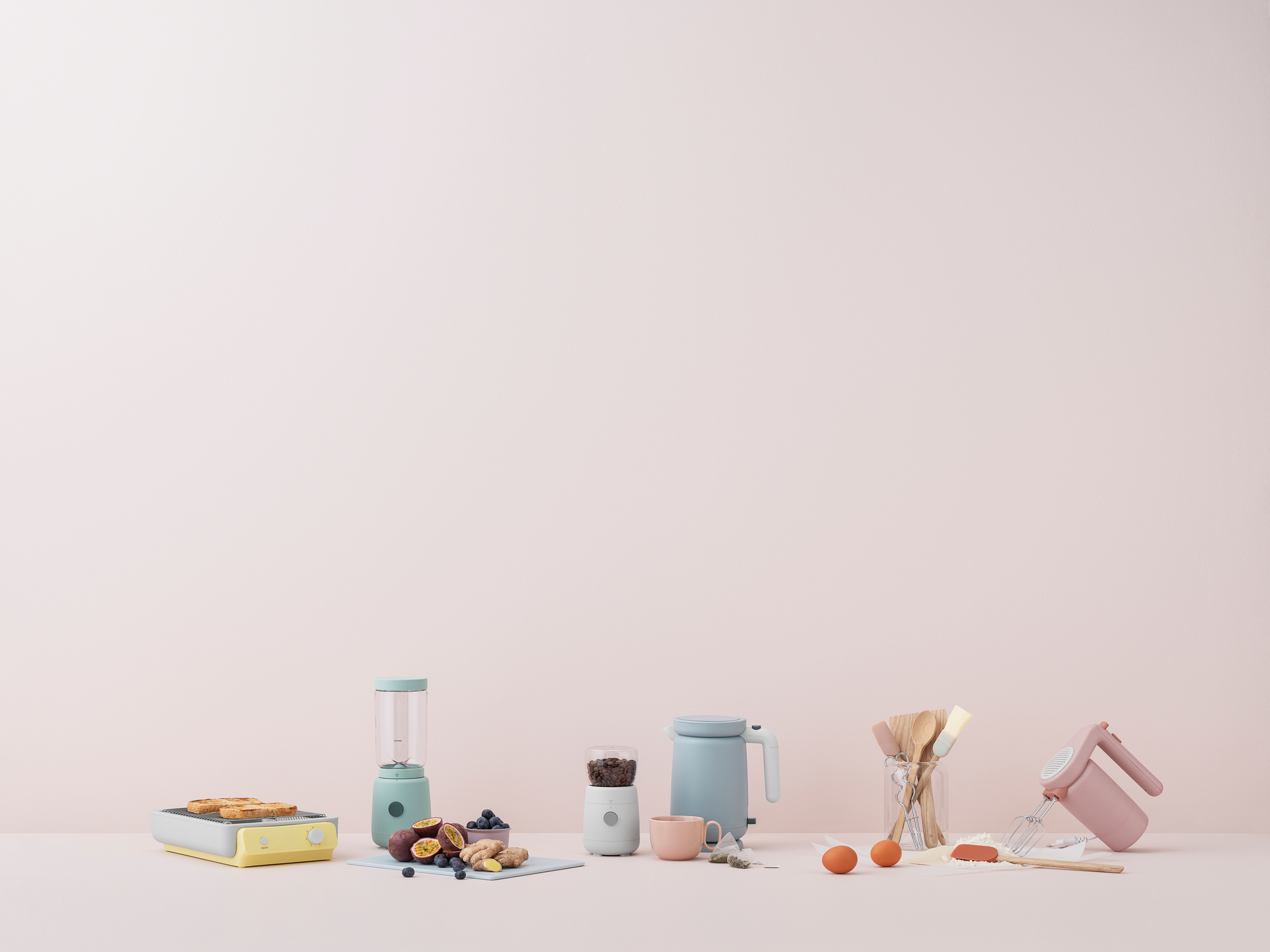 Foodie Electric Kettle Water heater Light blue RIG TIG by Stelton Foodie Electric Kettle Water heater Light blue RIG TIG by Stelton