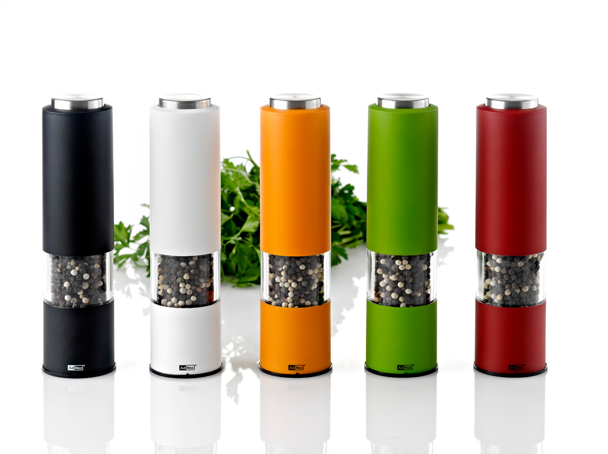 Tropica Electric Pepper or Salt Mill white AdHoc SINGLE PIECES
