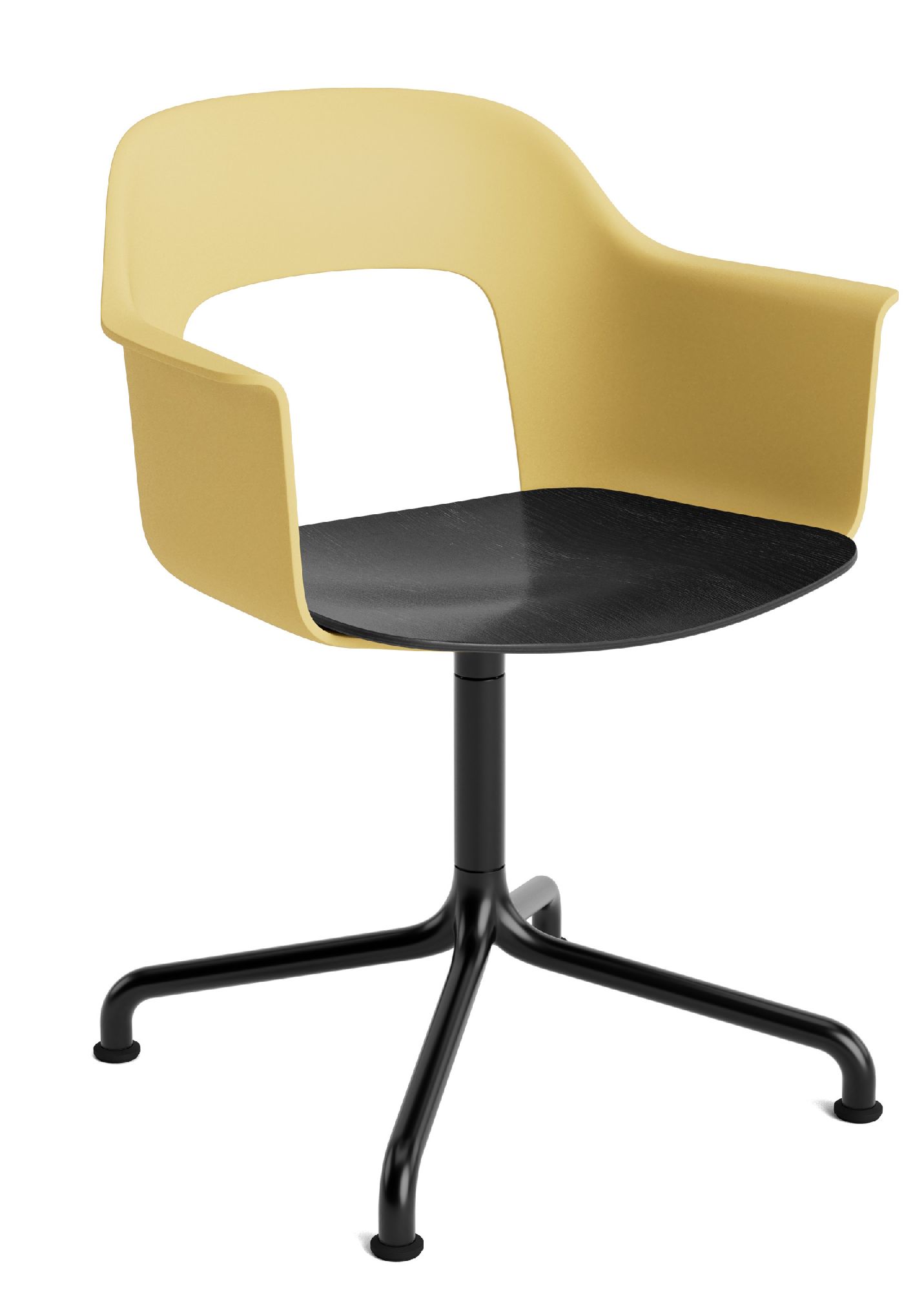 Layout Armchair 252 Armchair 4-star base swivel base with curved base Hay  
