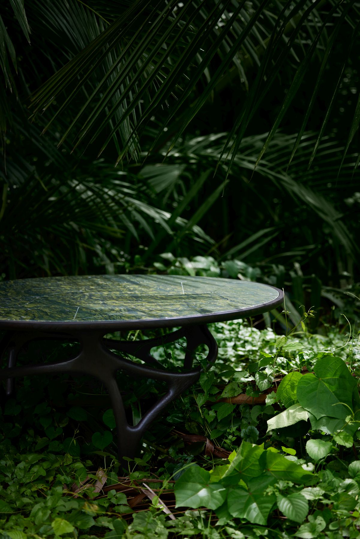 Cena Dining table dark brown Morpho