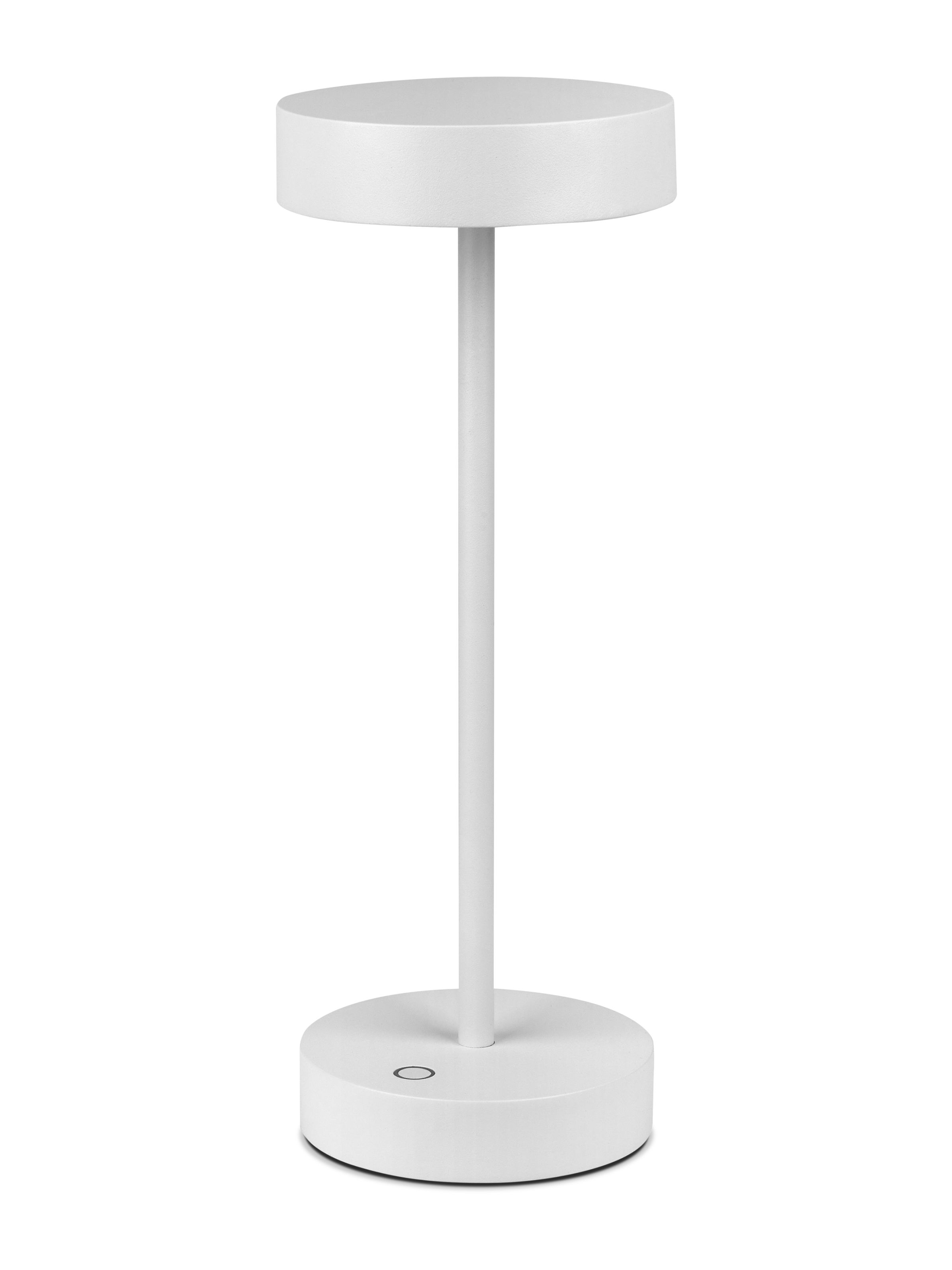 Arnold S outdoor table lamp / rechargeable lamp white Moree SINGLE PIECES