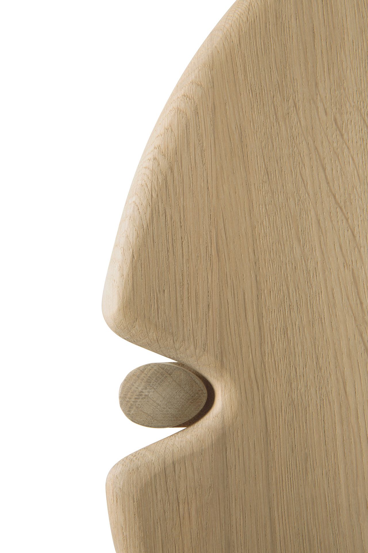 PI Side Table Round Oak Lacquered Ethnicraft