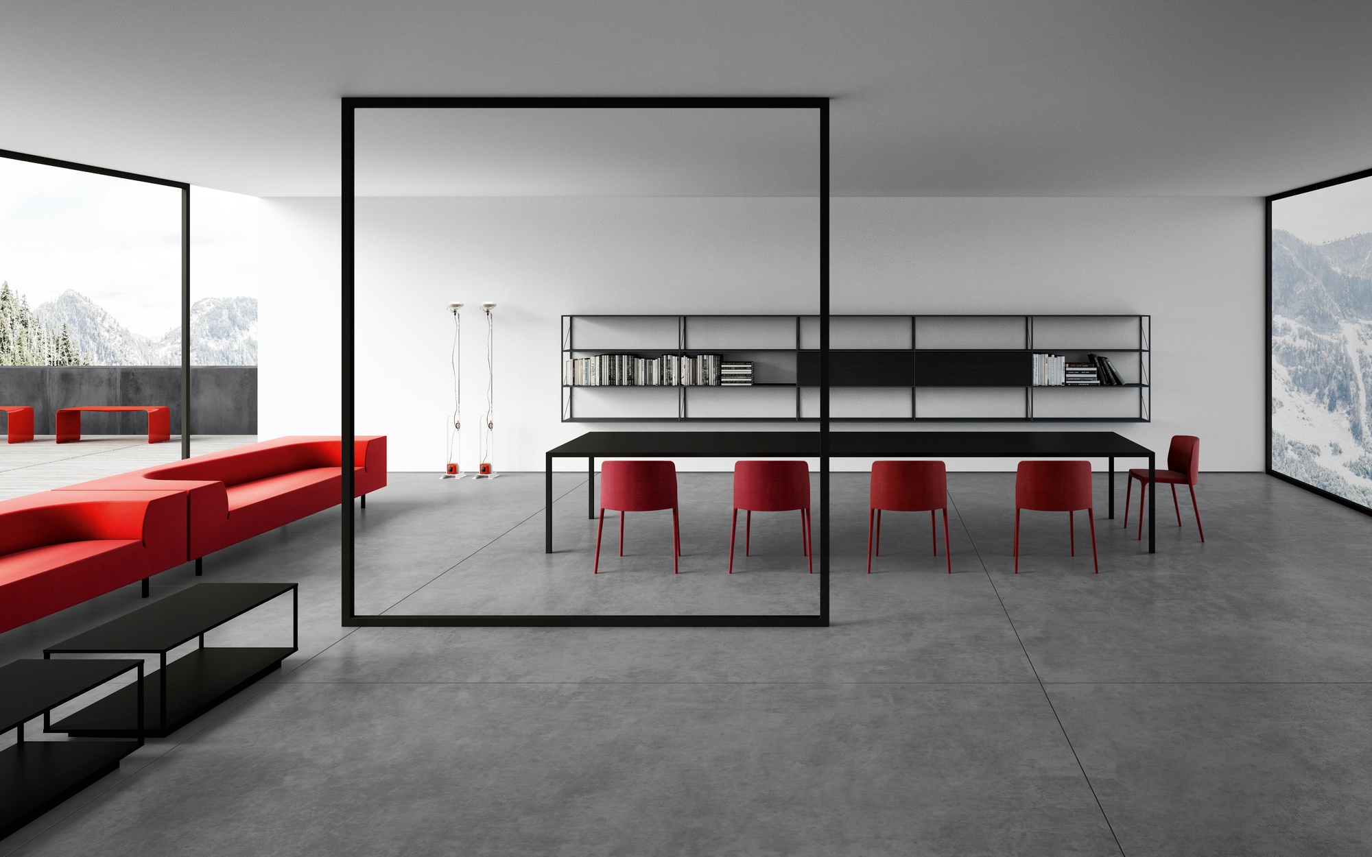 Tense table Preferred combination MDF Italia