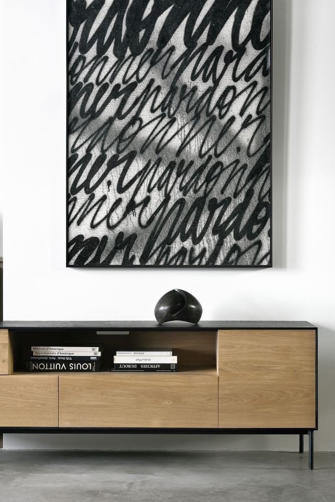 Blackbird TV cupboard Oak  Ethnicraft