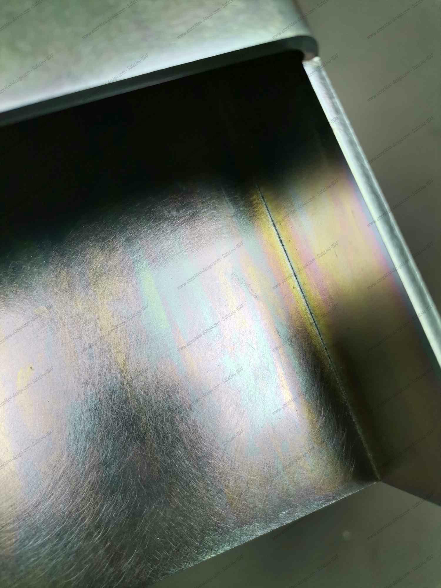 Meta Side Table CHROME YELLOW Side table New Tendency IMPERFECT ITEMS