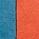 Blue / Terracotta
