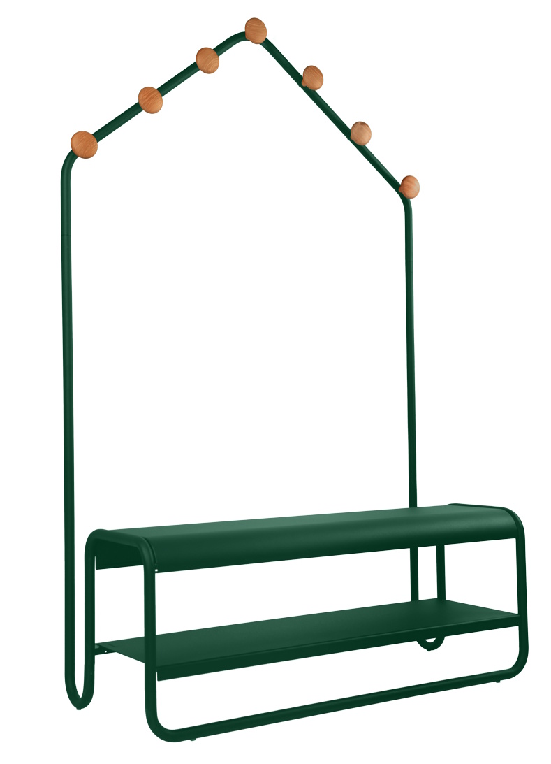 Funambule Coat rack bench Indoor Fermob