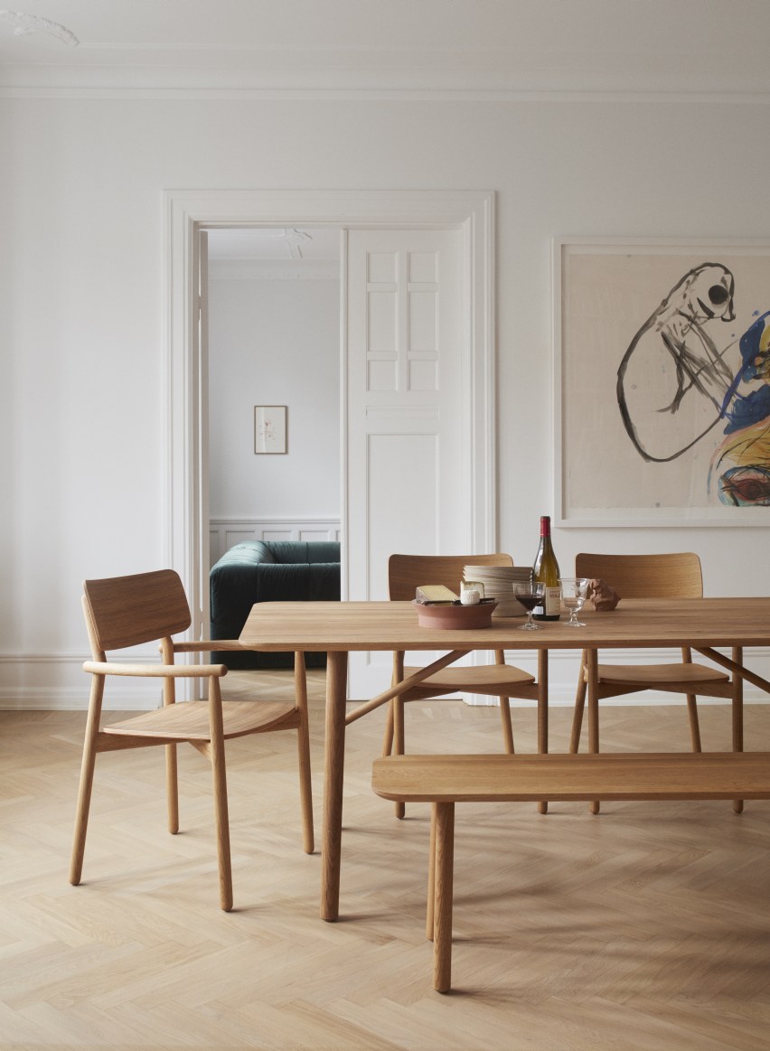 Hven table W 190 x D 94 x H 73 cm Skagerak by Fritz Hansen 