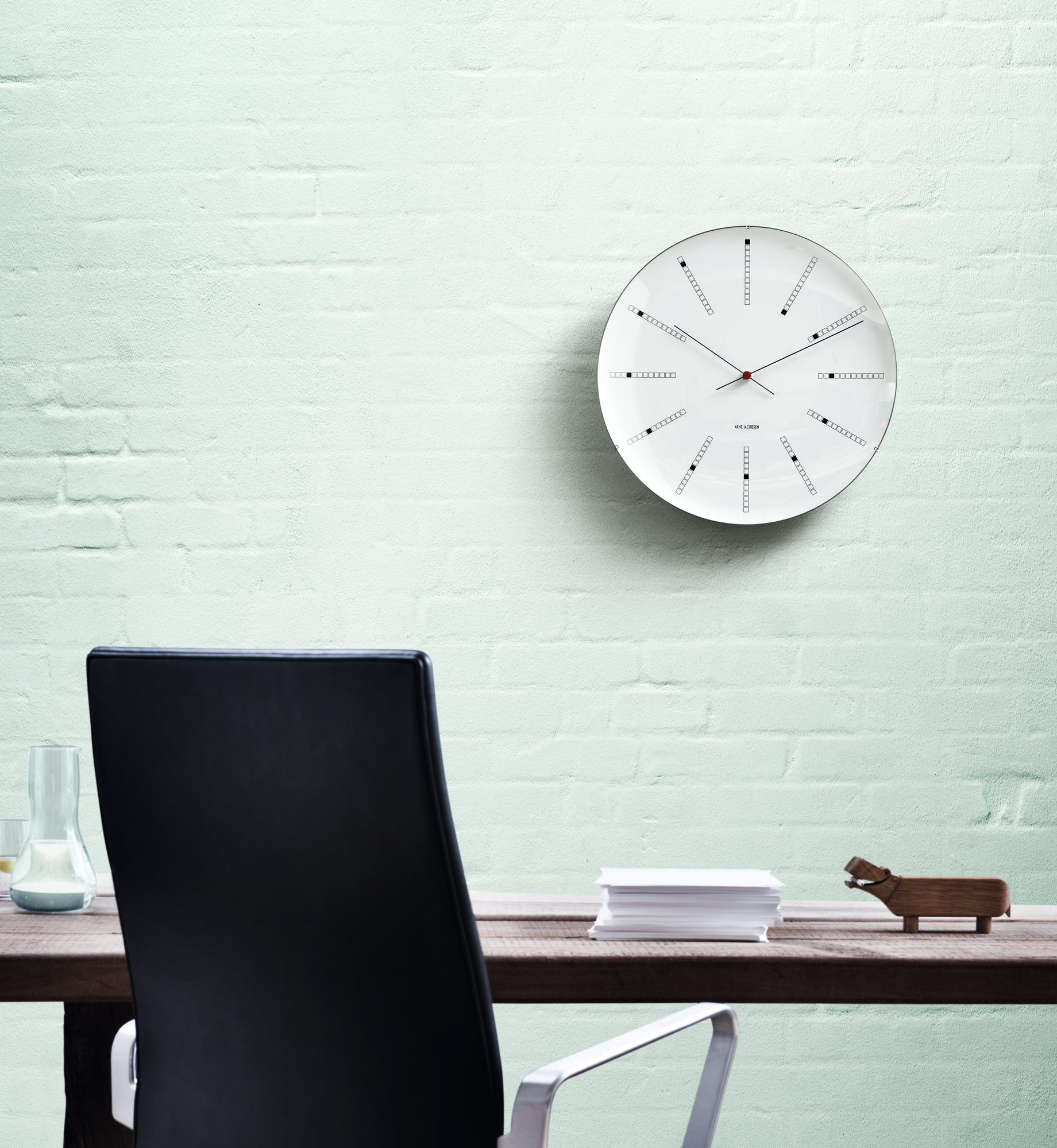 Bankers wall clock Ø 21 cm Rosendahl Timepieces 21 cm SINGLE PIECES