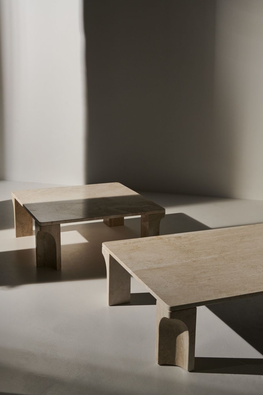 Doric Rectangular Coffee Table Gubi