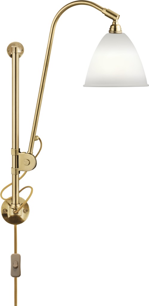 Bestlite BL 5 Wall Lamp Bone China / Brass Gubi