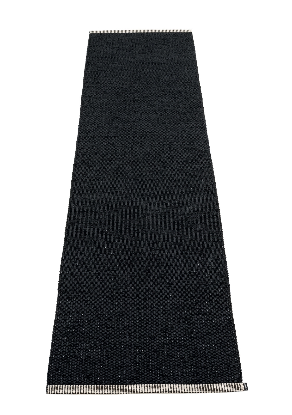 Mono Plastic Carpet 60x250 Pappelina Black