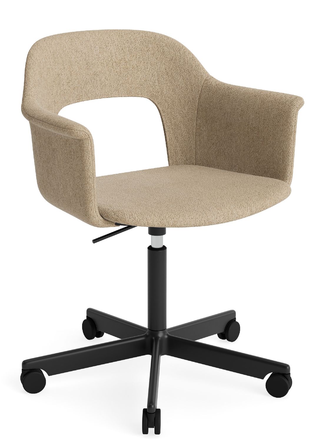 Layout Armchair 244 Armchair 5-star base Hay 