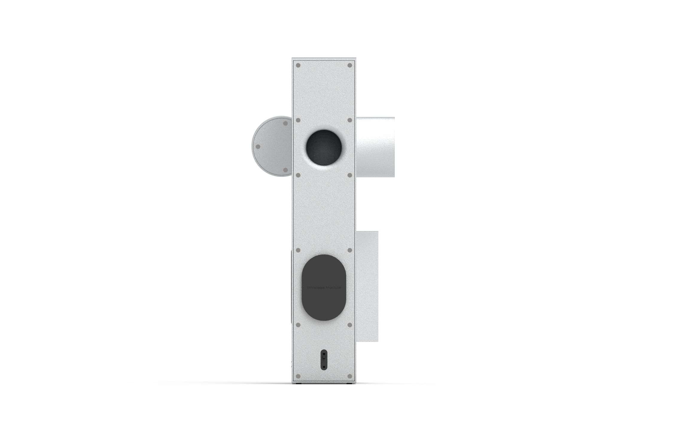 Brutalist Loudspeaker Transparent