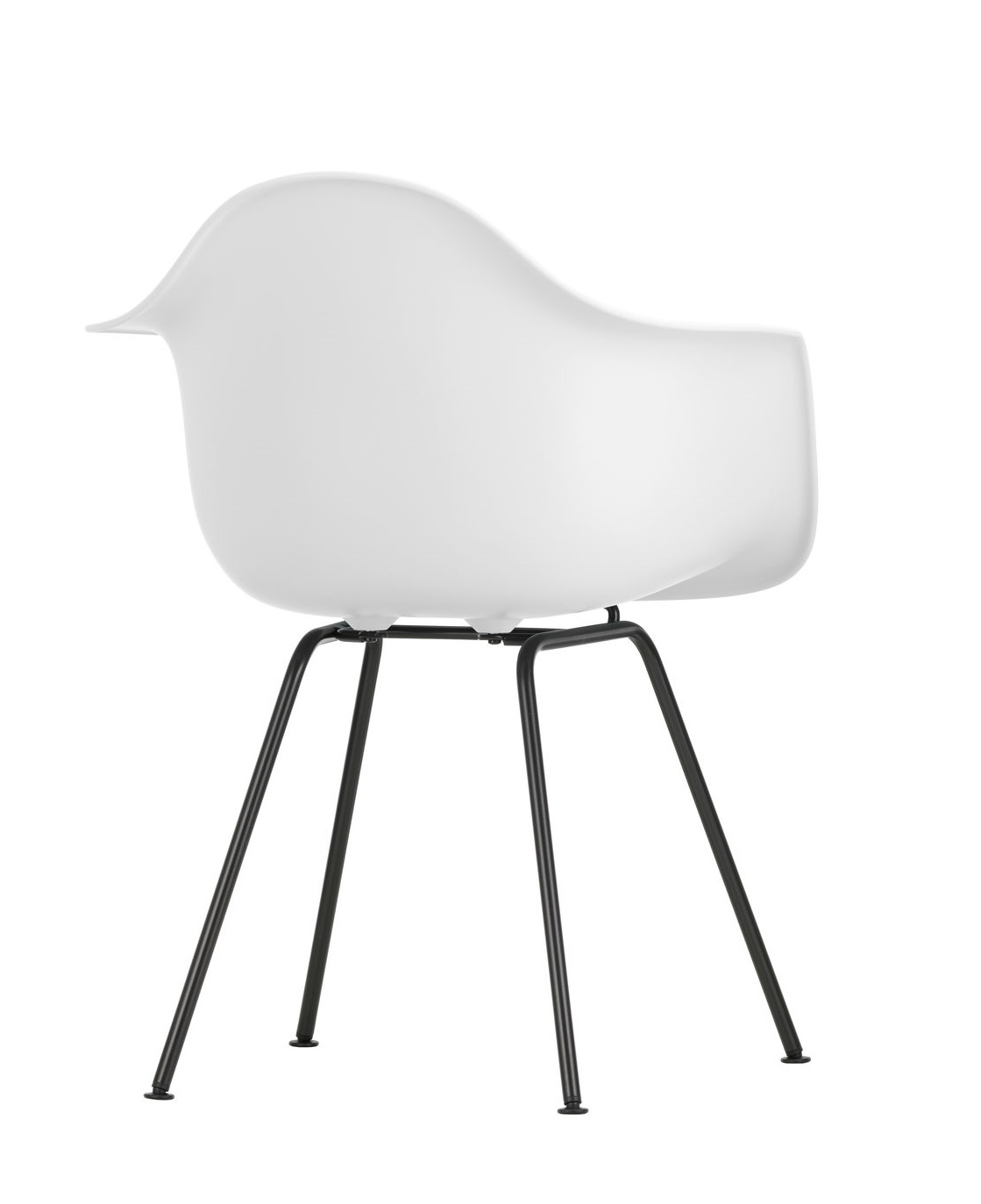 Eames Plastic Arm Chair DAX with seat cushion Vitra