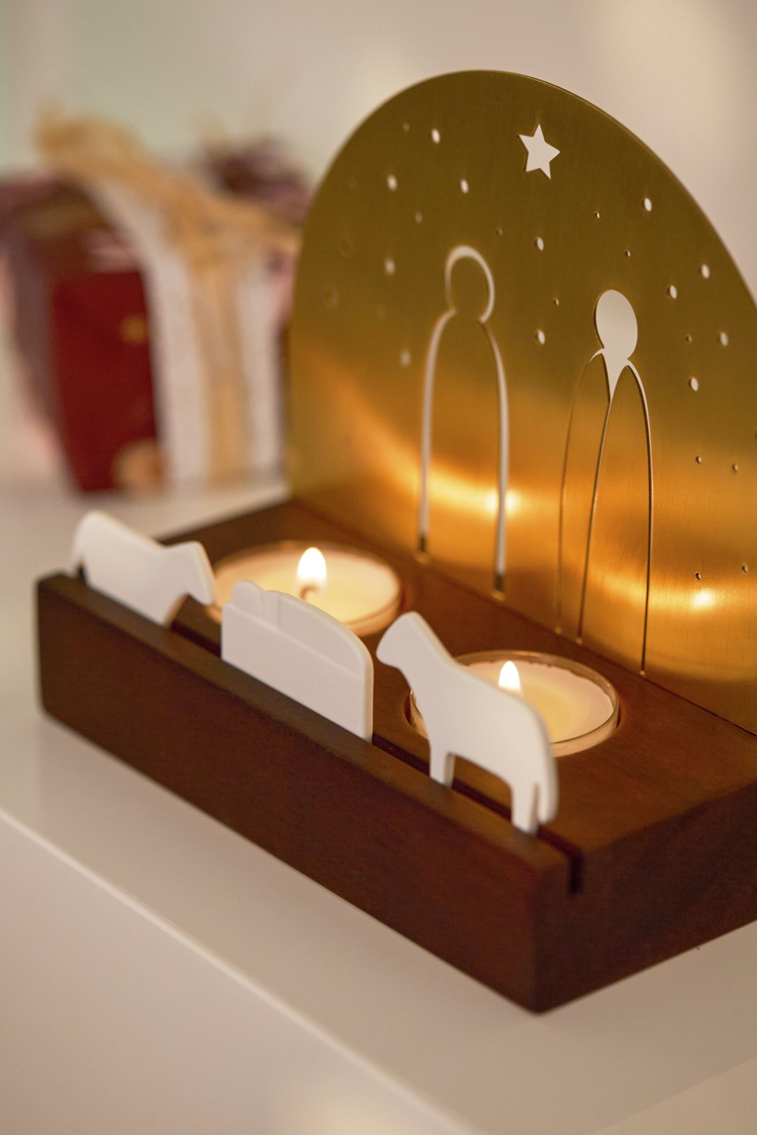 Light object Nativity scene Wheels