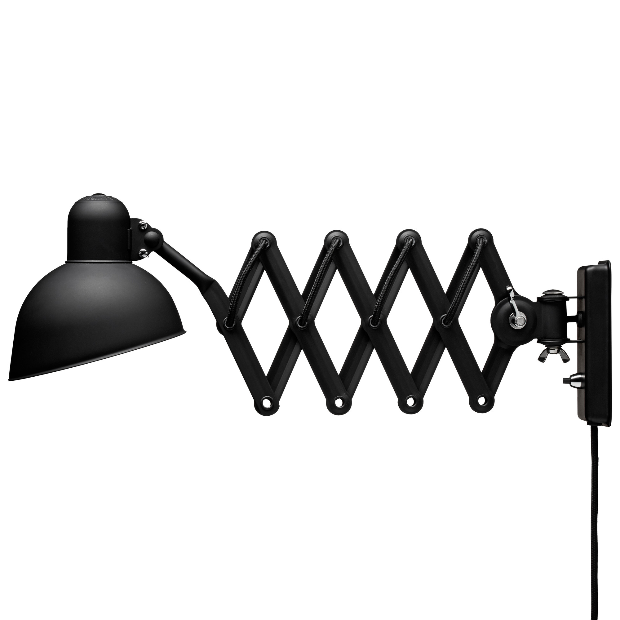 6718 Scissor lamp KAISER idell BLACK MATT Fritz Hansen SINGLE PIECES