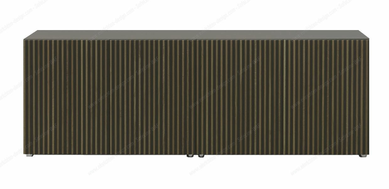 Leon Decor sideboard 4 doors beige grey Casamania Horm