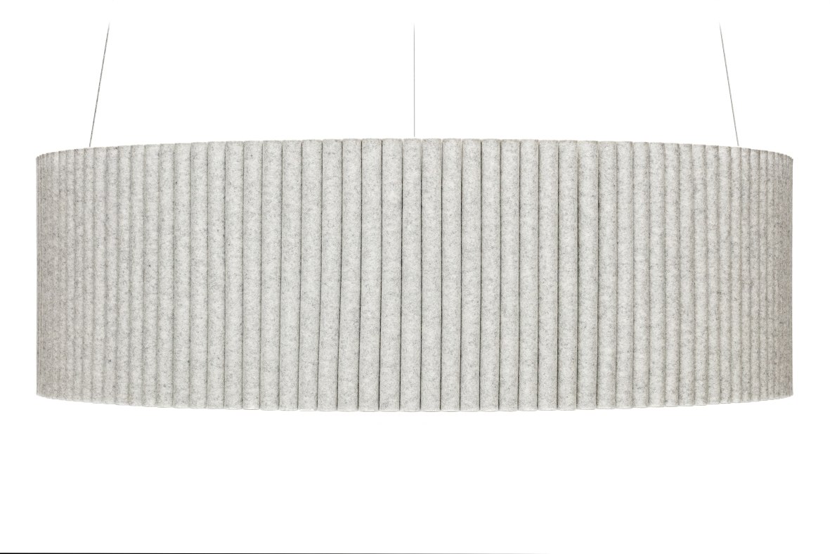 Wave ceiling object incl. suspension device Hey Sign