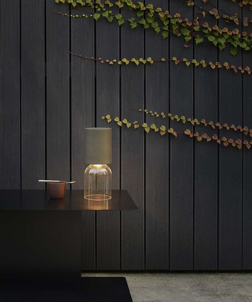 A02R1 NUI Mini Outdoor Battery Lamp / Table Lamp SAND Luceplan SINGLE PIECES
