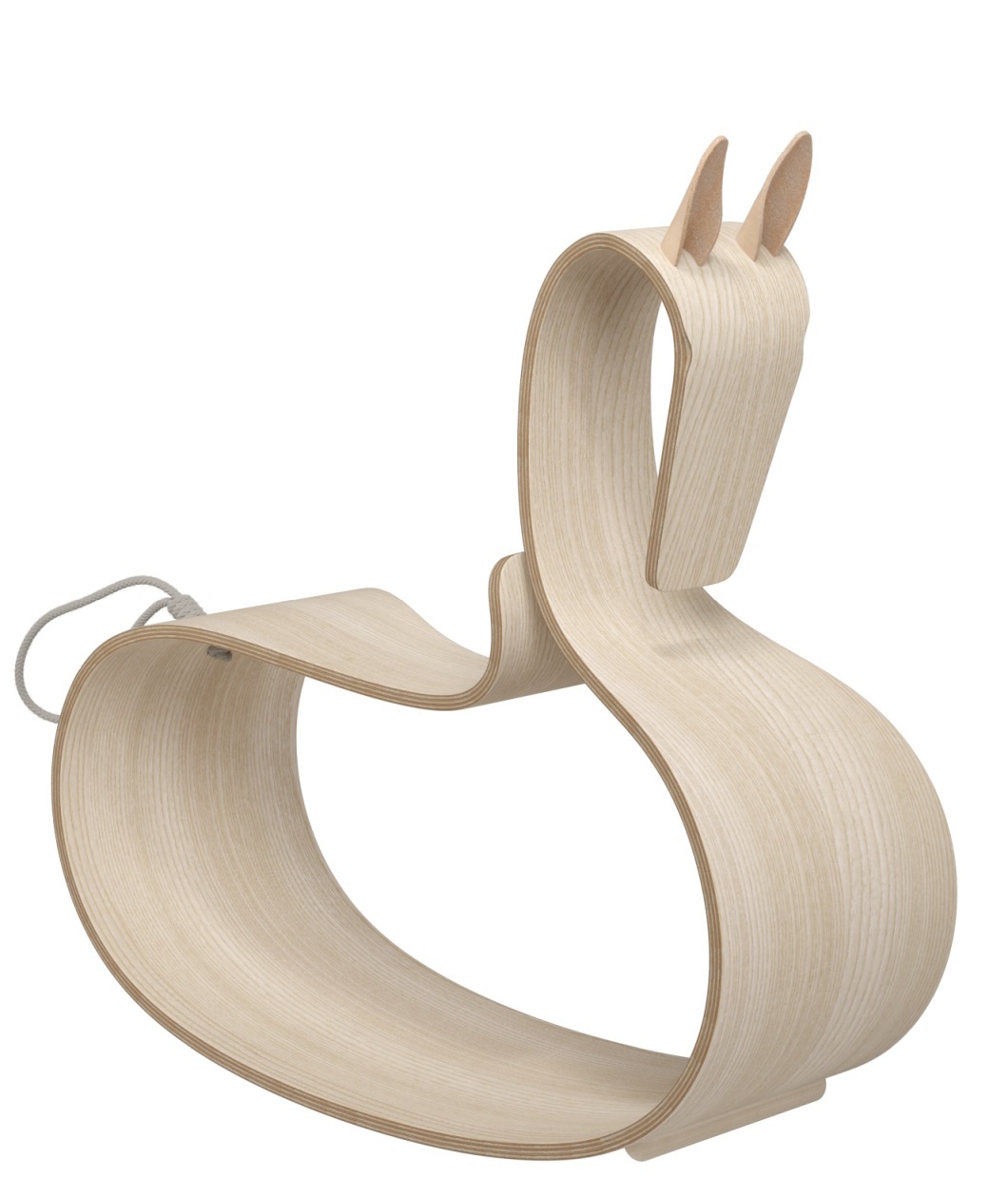 Rocking Horse Rocking Horse Fritz Hansen Ash natural clear lacquered veneer FRITZ HANSEN 840432