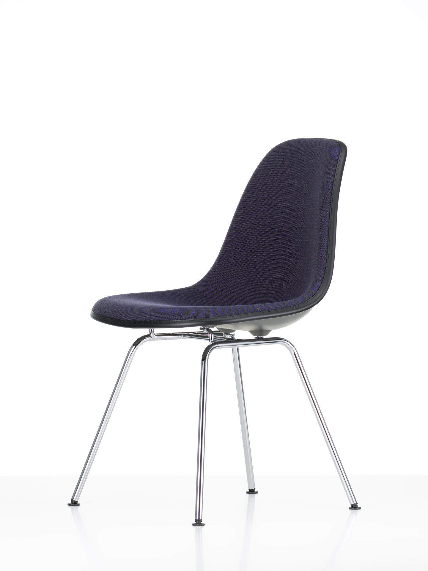 Eames Plastic Side Chair DSX Chair Fully upholstered Vitra