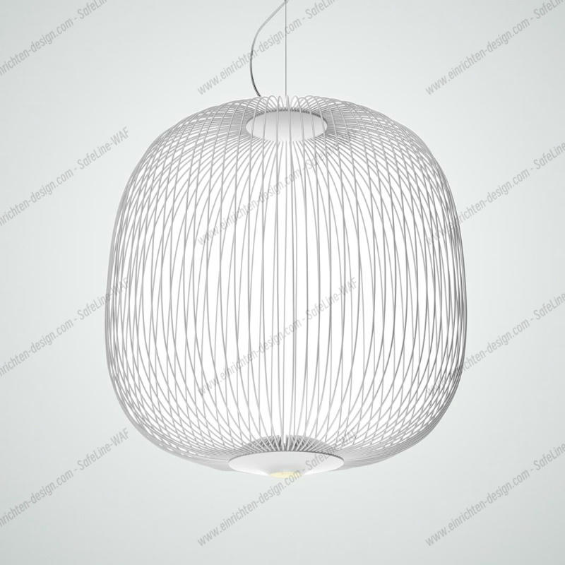 Spokes 2 piccola Pendant lamp white Foscarini